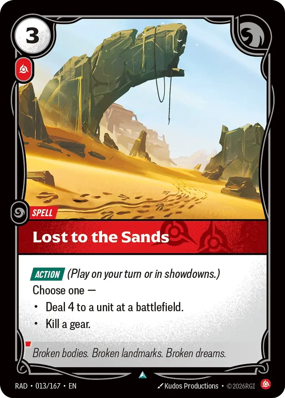 Lost to the Sands 1