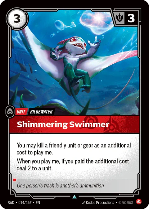 Shimmering Swimmer