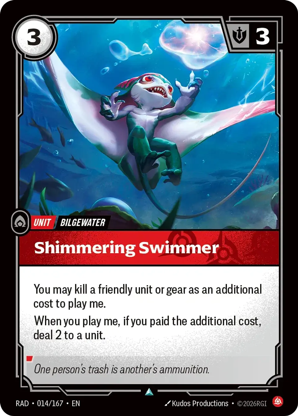 Shimmering Swimmer 1
