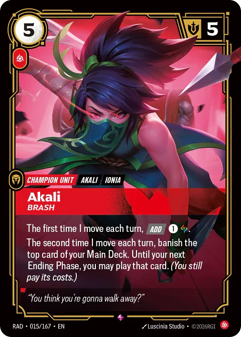 Akali, Brash