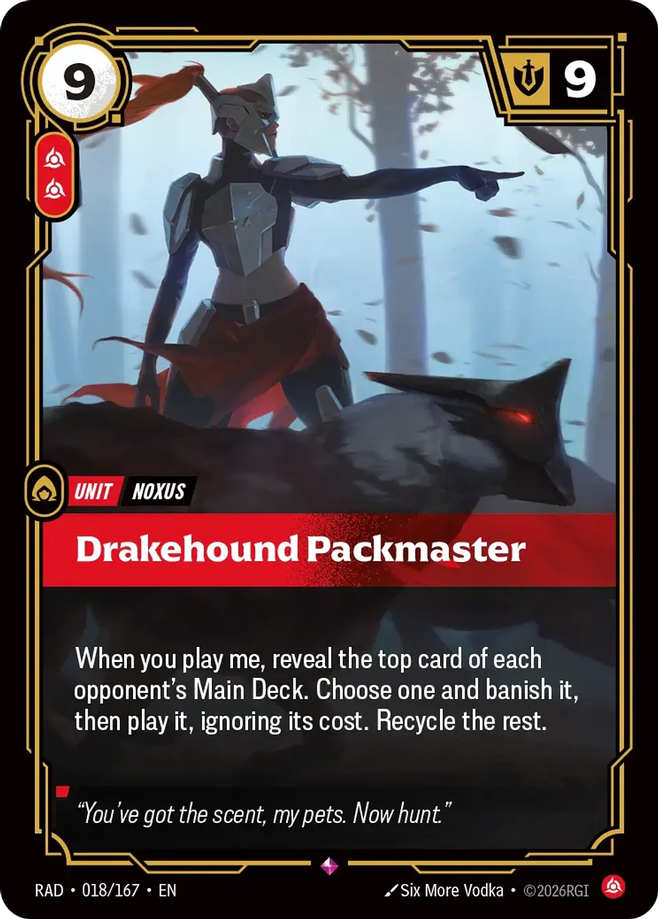 Drakehound Packmaster 1