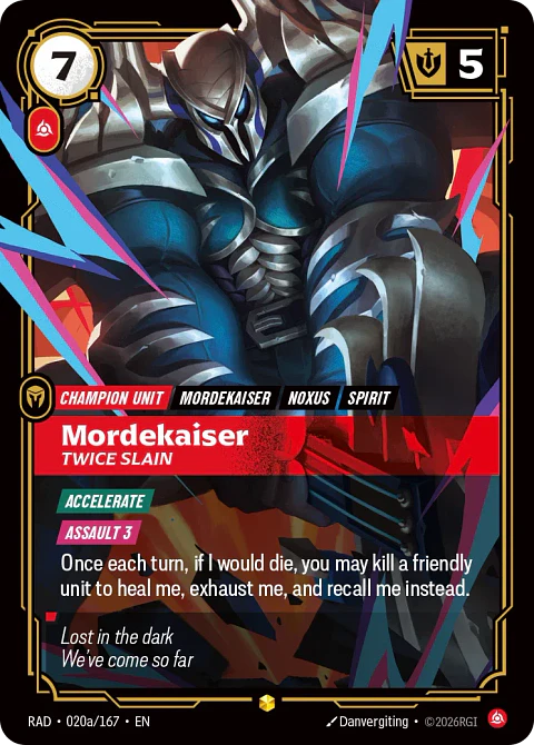 Mordekaiser, Twice Slain (Alternate Art)
