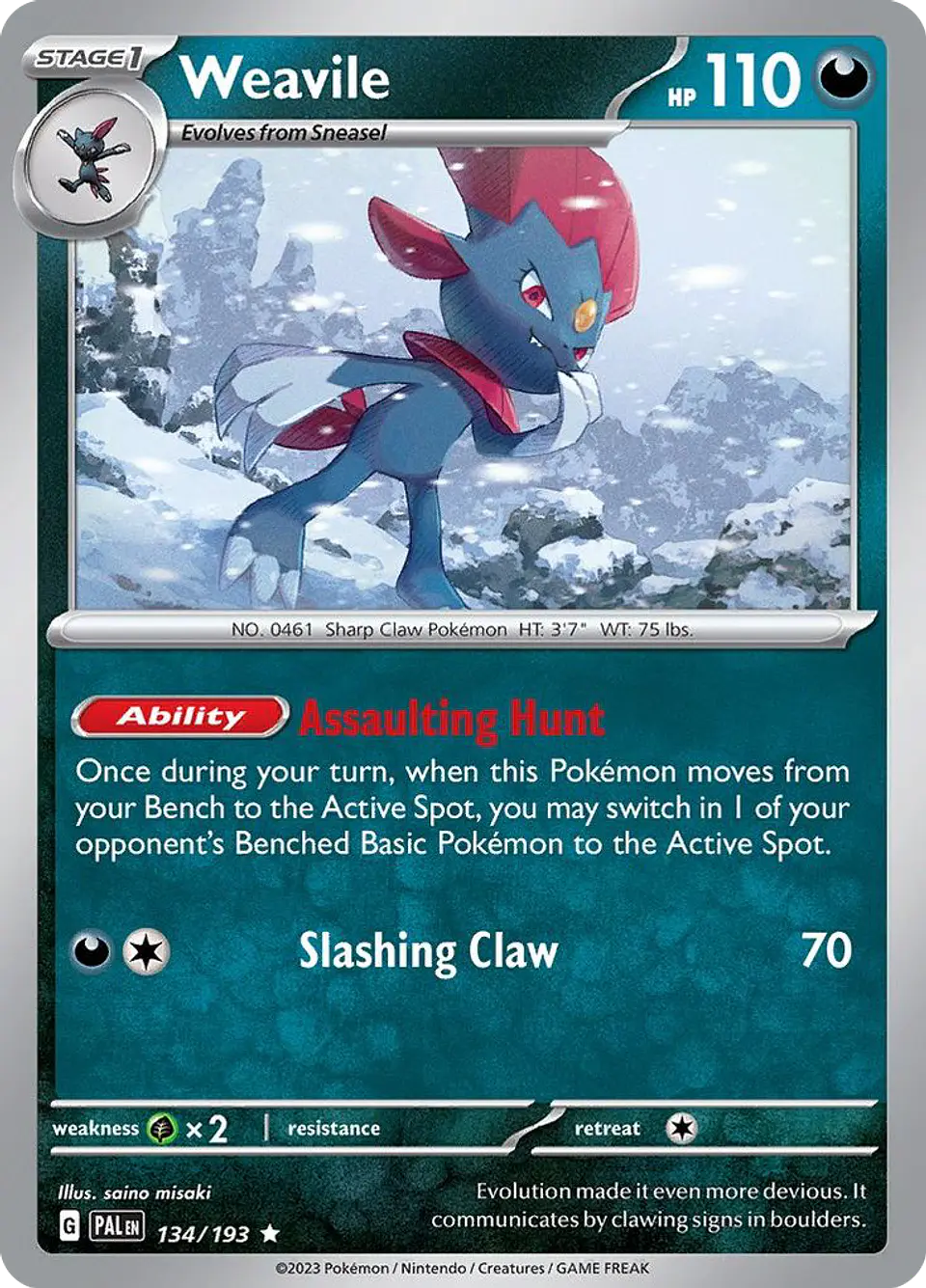 Weavile 1
