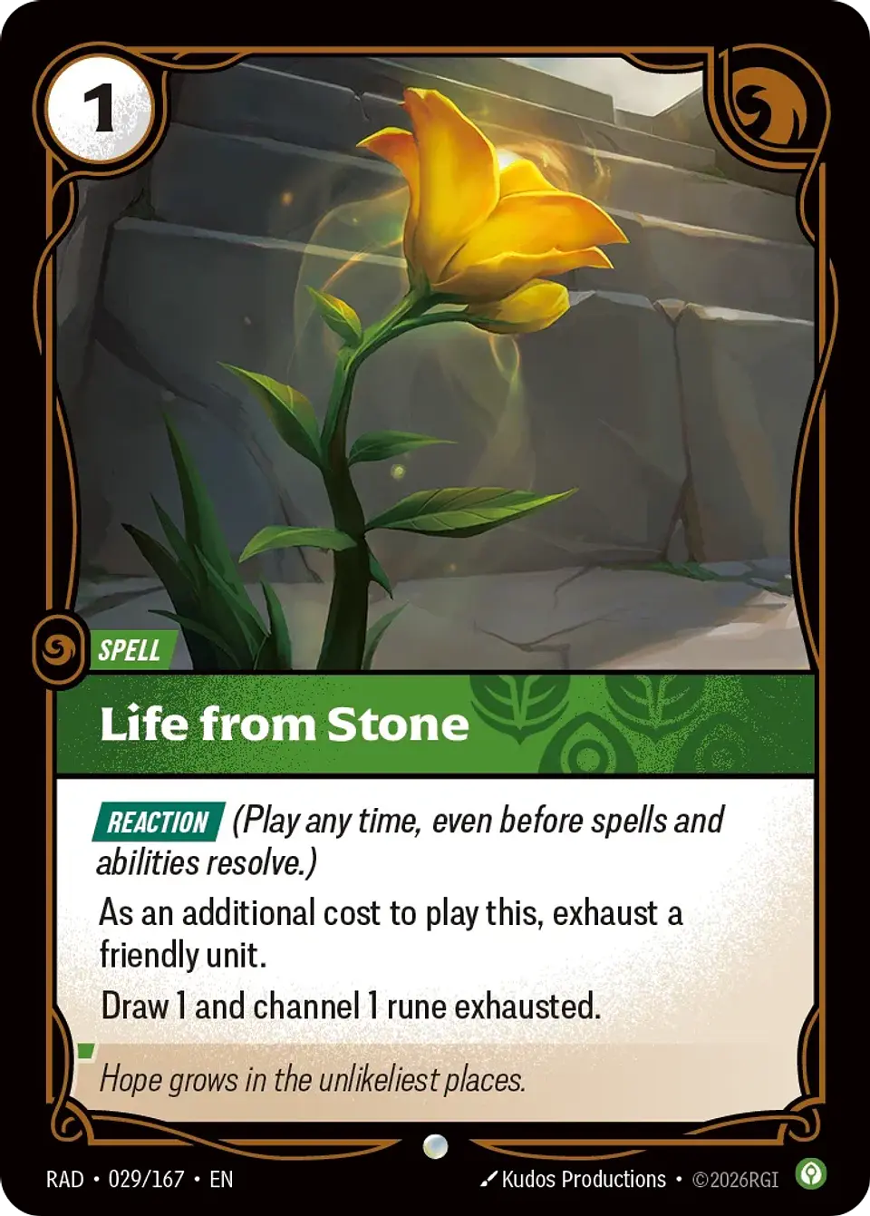 Life from Stone 1