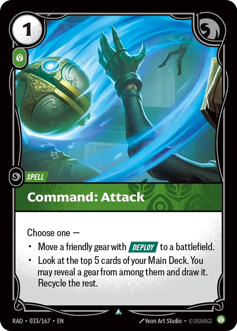 Command: Attack 1
