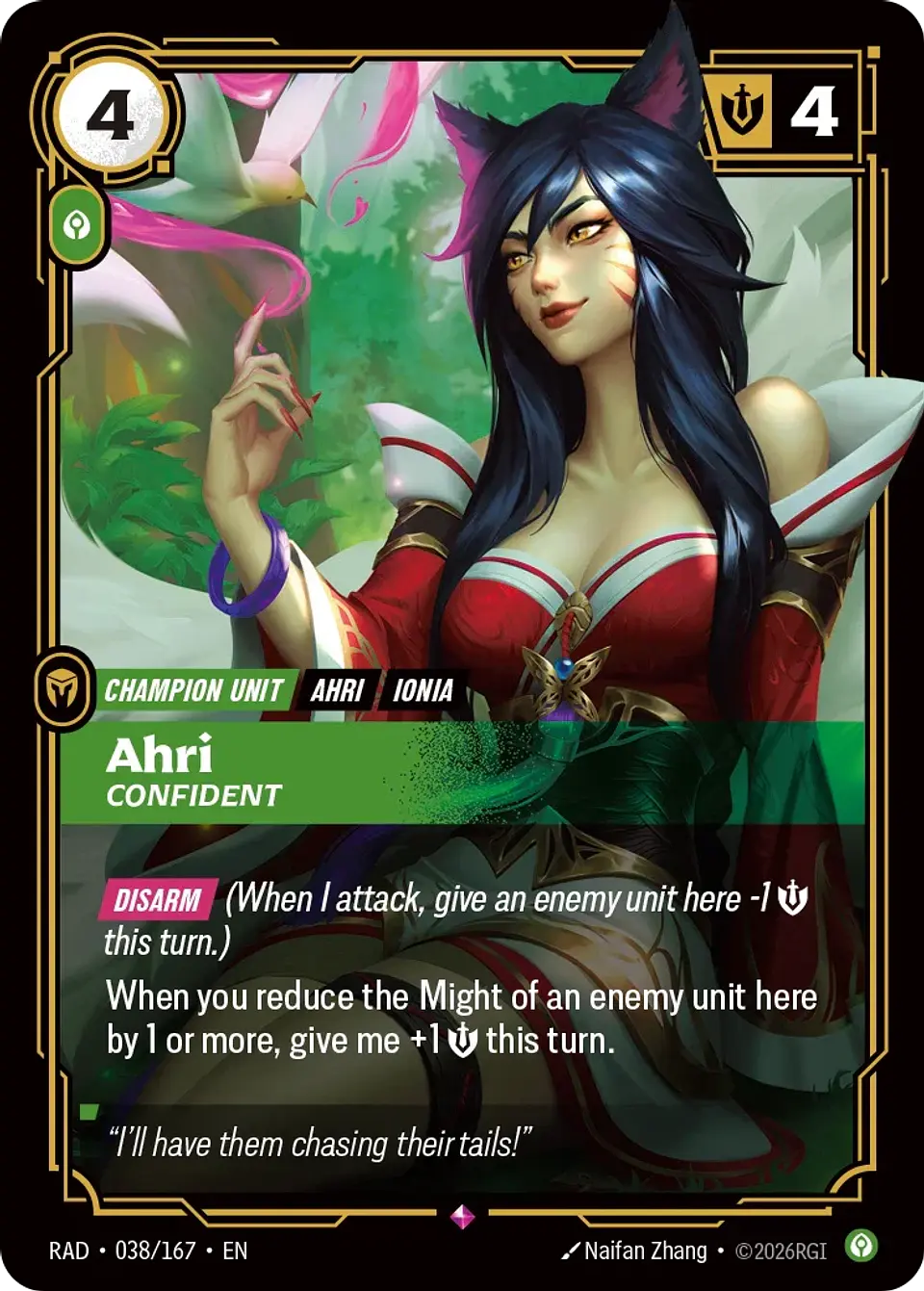 Ahri, Confident 1