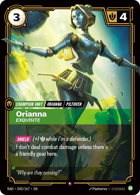Orianna, Exquisite
