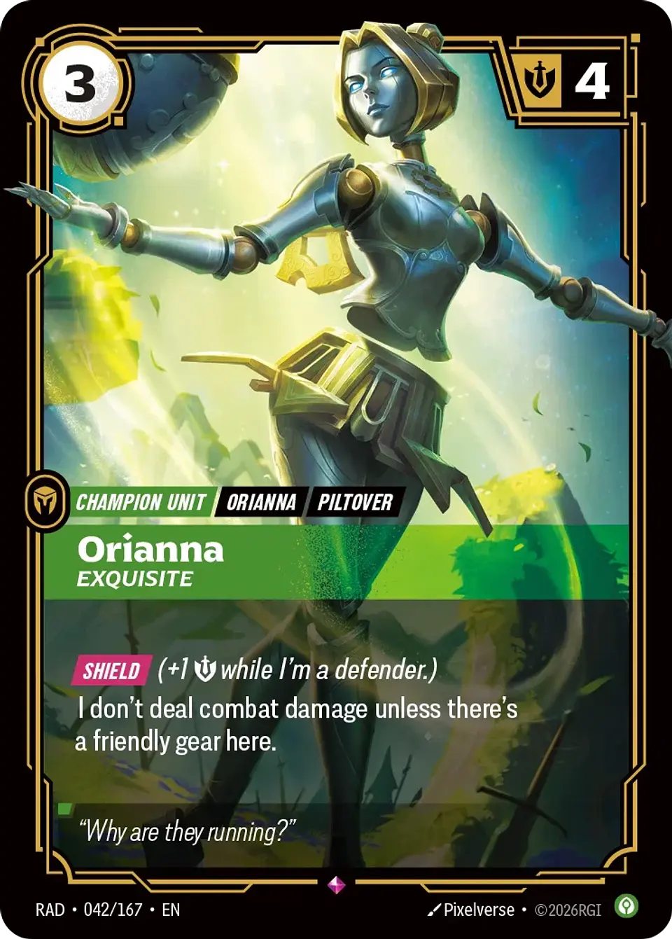 Orianna, Exquisite 1