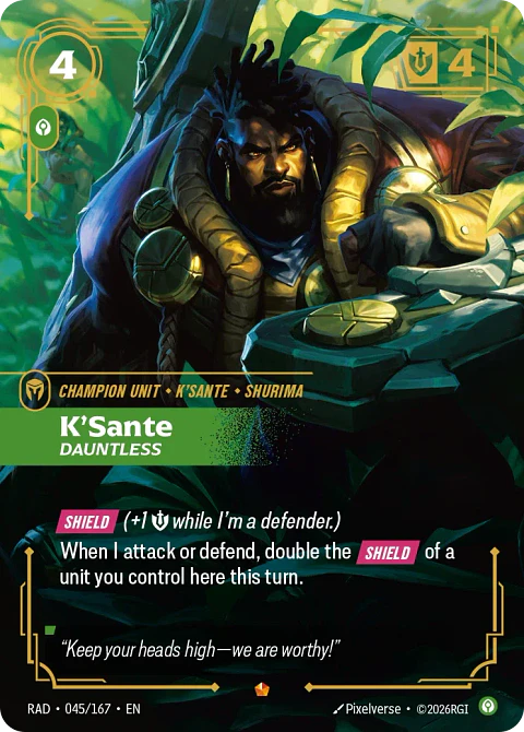 K'Sante, Dauntless