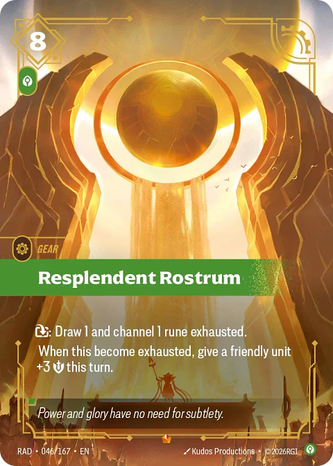 Resplendent Rostrum
