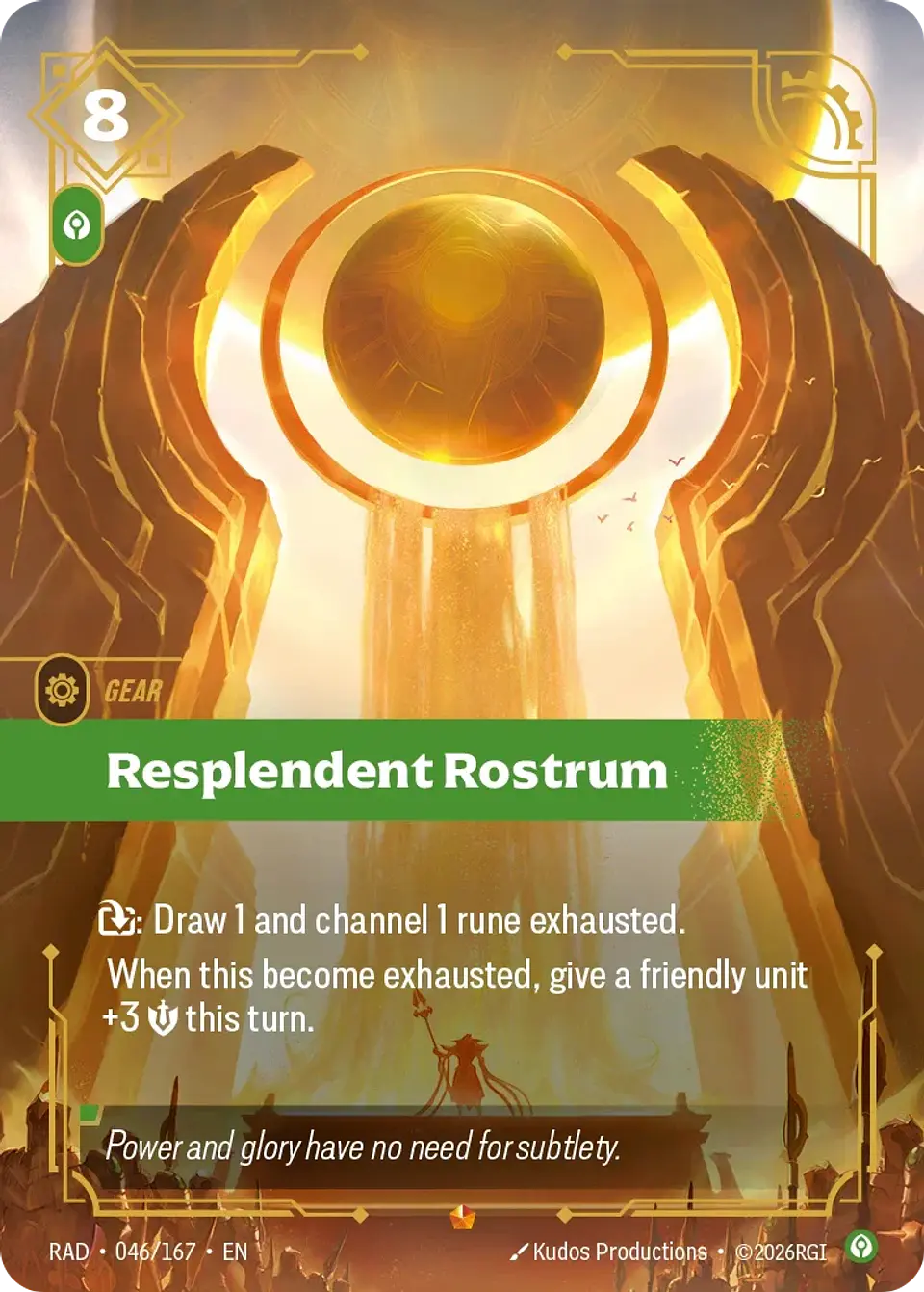 Resplendent Rostrum 1