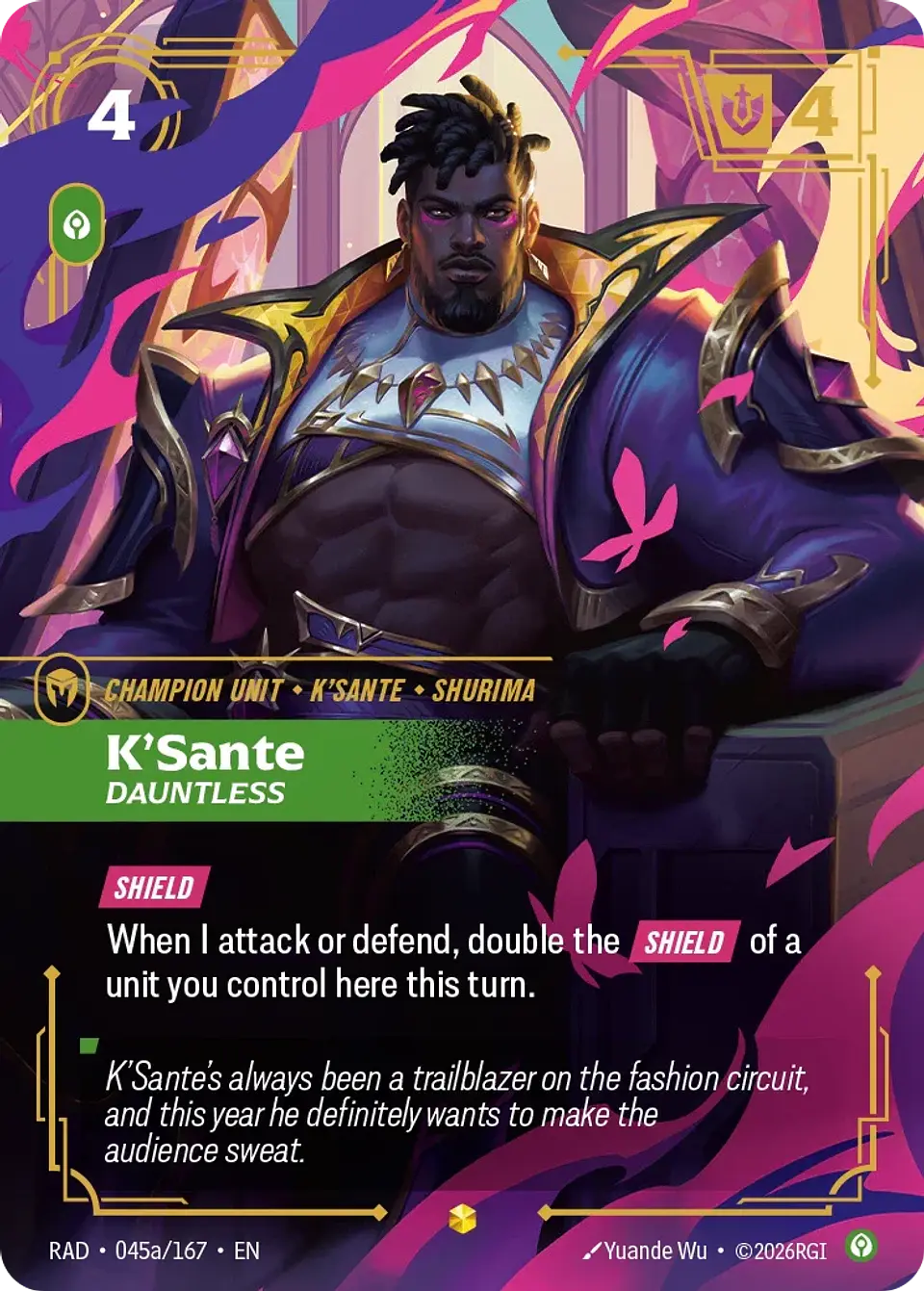 K'Sante, Dauntless (Alternate Art) 1