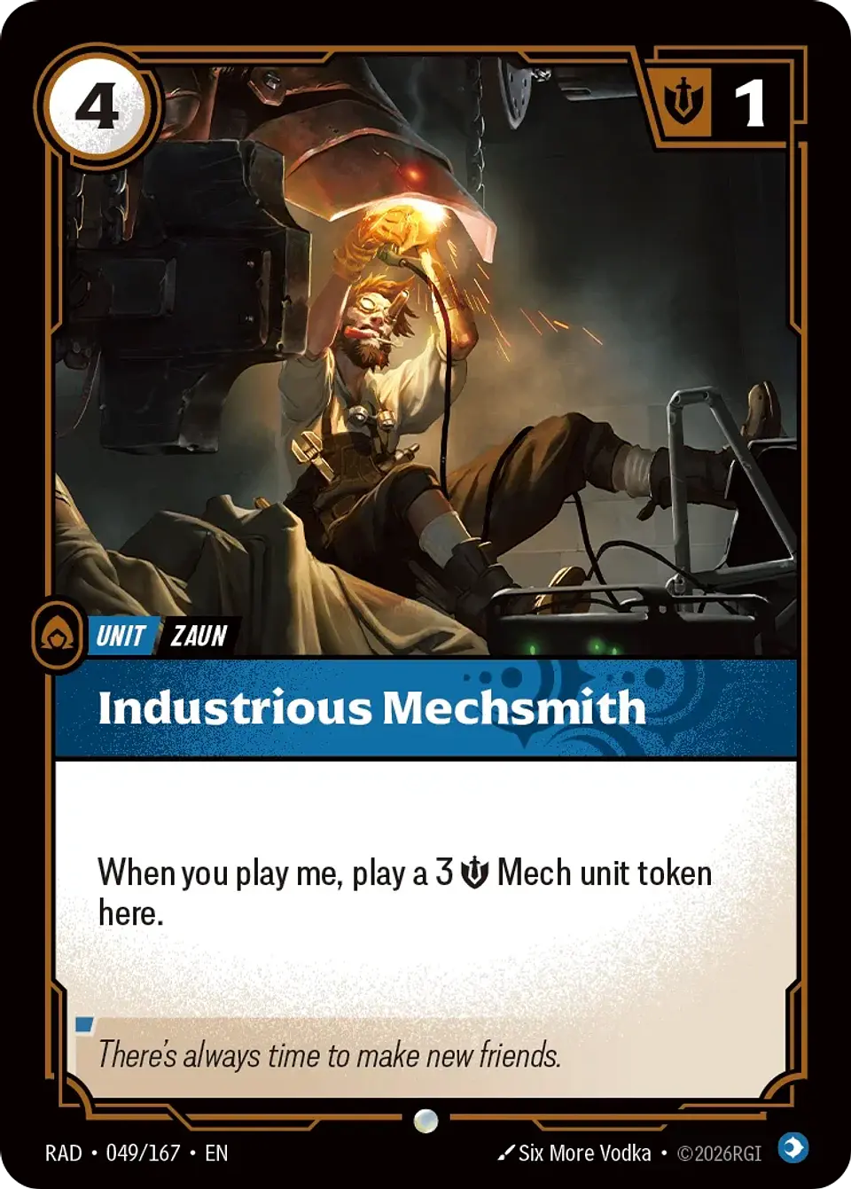 Industrious Mechsmith 1