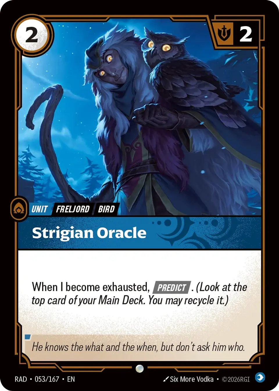 Strigian Oracle 1