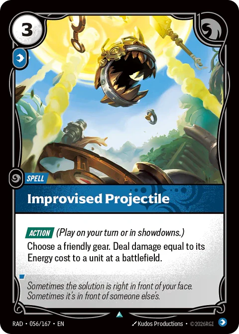 Improvised Projectile