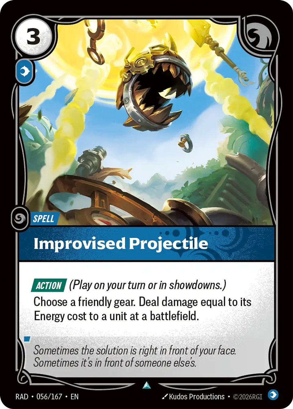 Improvised Projectile 1