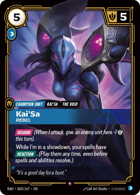 Kai'Sa, Rebel