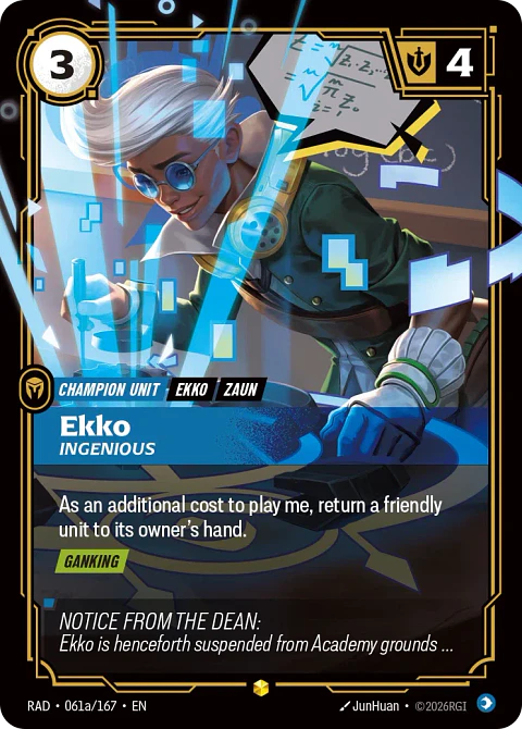Ekko, Ingenious (Alternate Art)