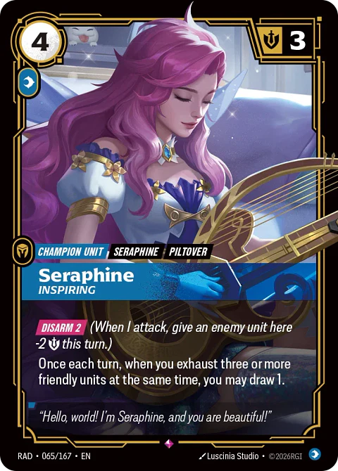 Seraphine, Inspiring