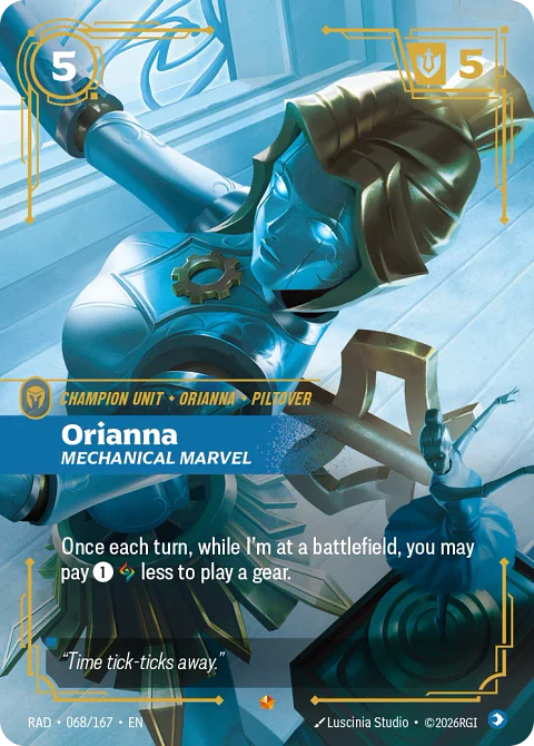 Orianna, Mechanical Marvel