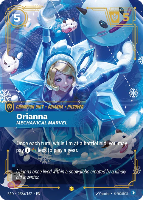 Orianna, Mechanical Marvel (Alternate Art)