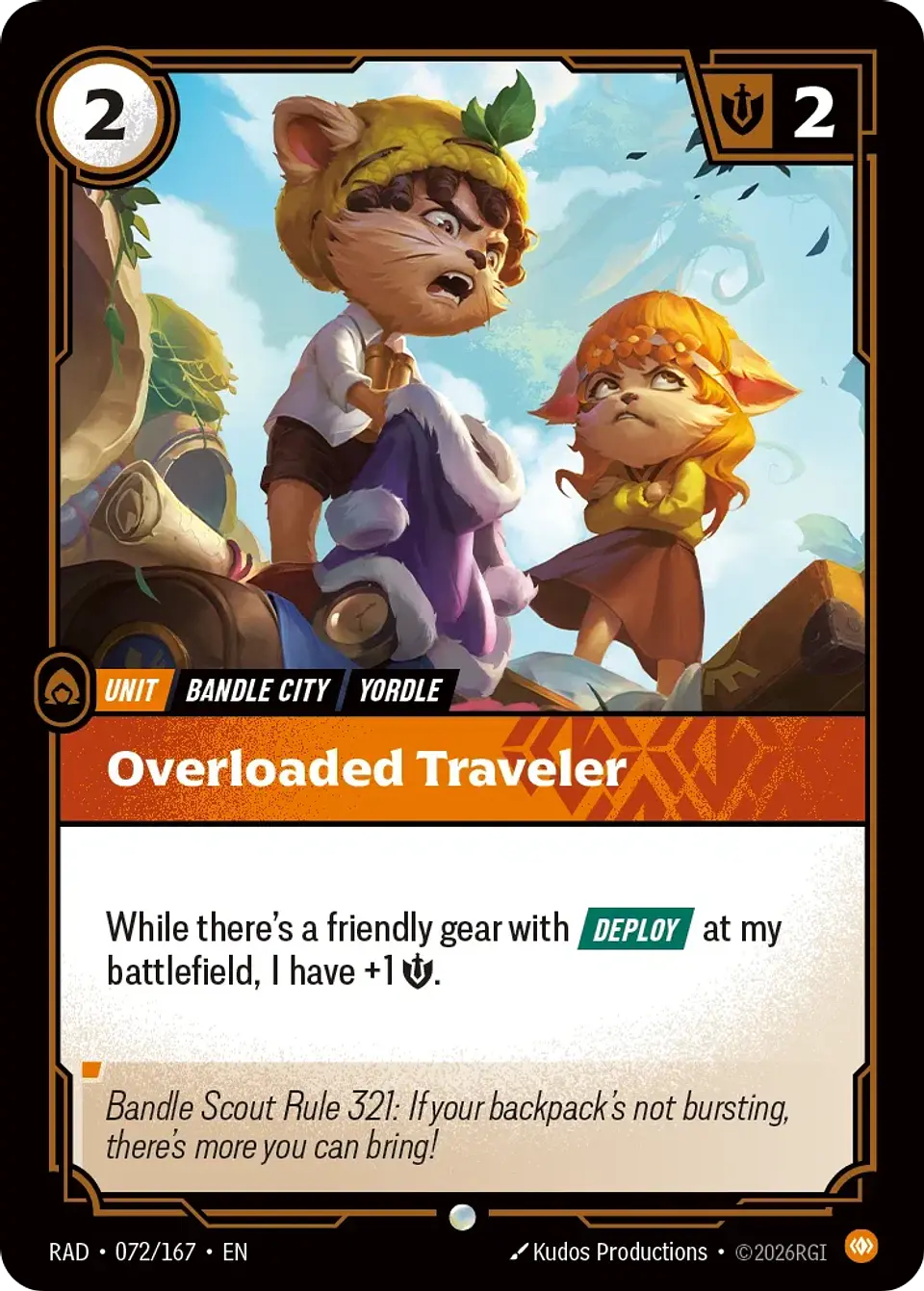 Overloaded Traveler 1