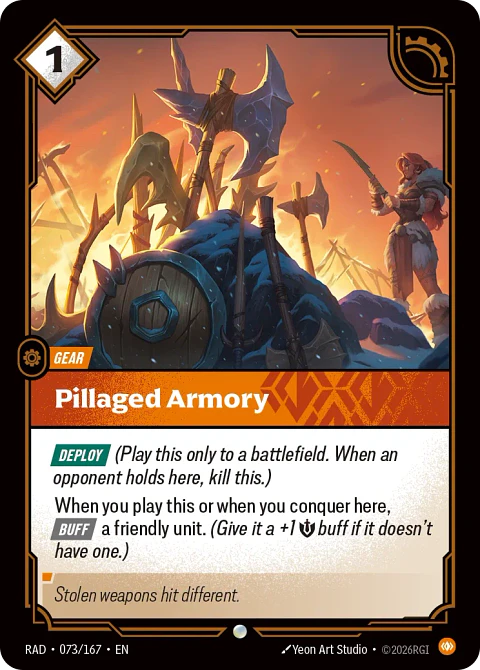 Pillaged Armory