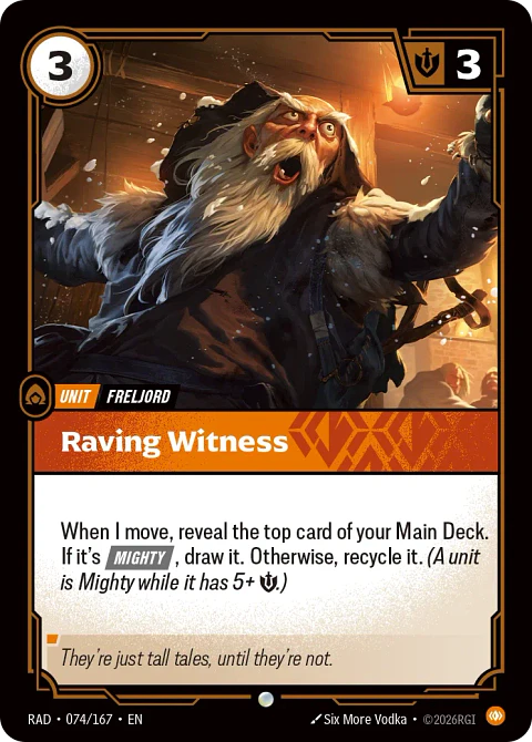 Raving Witness