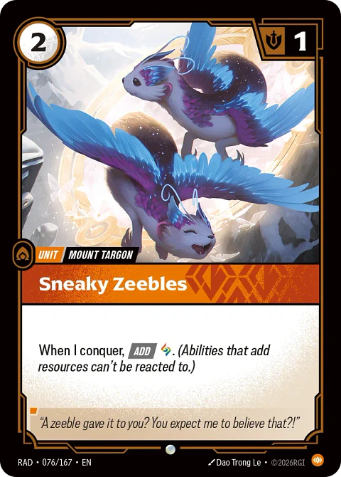 Sneaky Zeebles