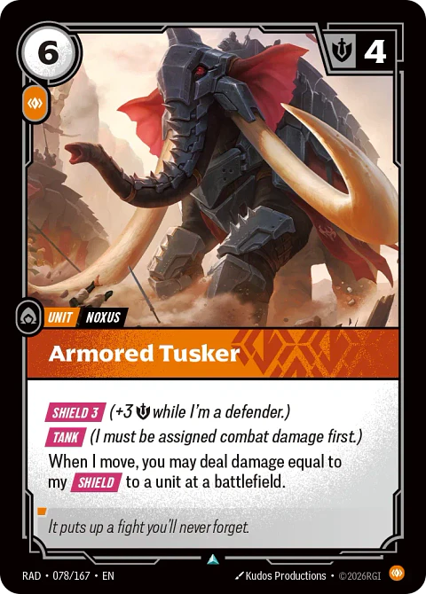 Armored Tusker