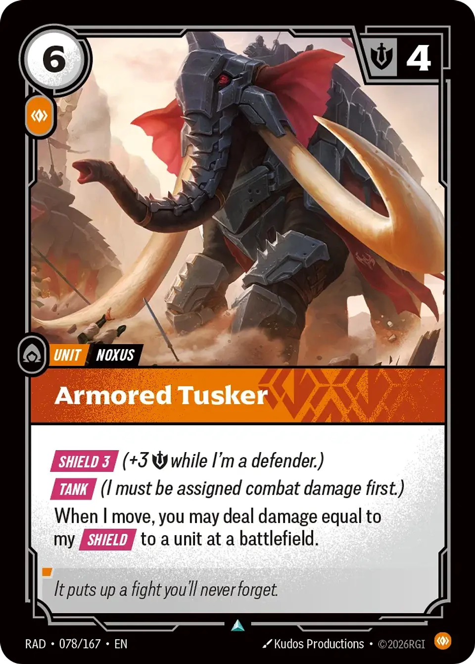 Armored Tusker 1