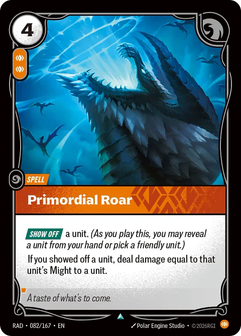 Primordial Roar