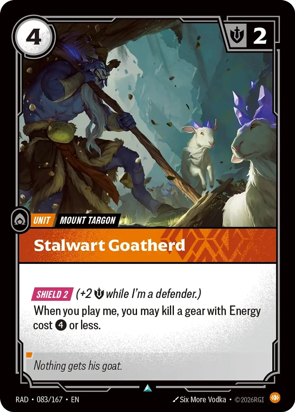 Stalwart Goatherd 1
