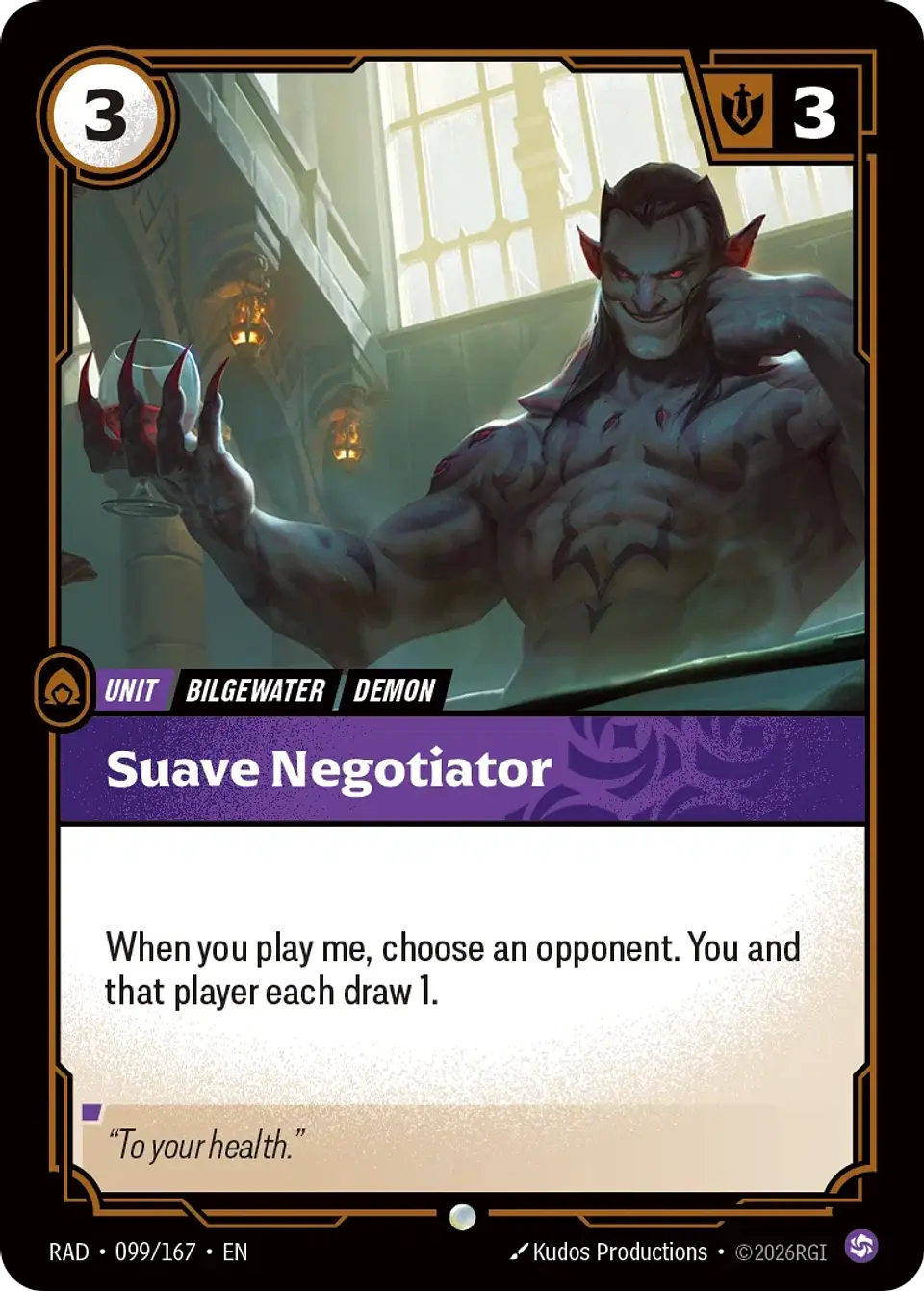 Suave Negotiator 1