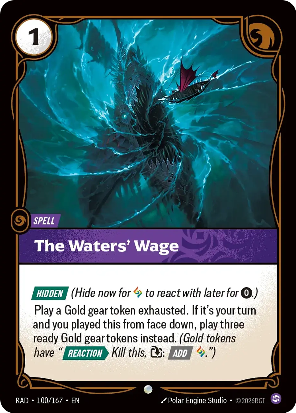 The Waters' Wage 1