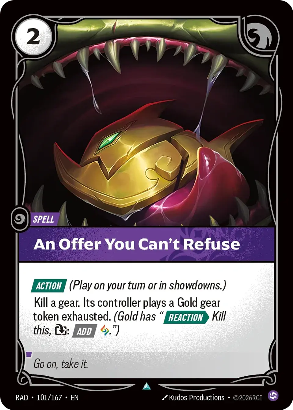 An Offer You Can't Refuse 1