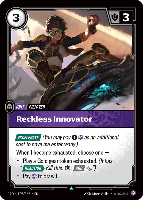 Reckless Innovator