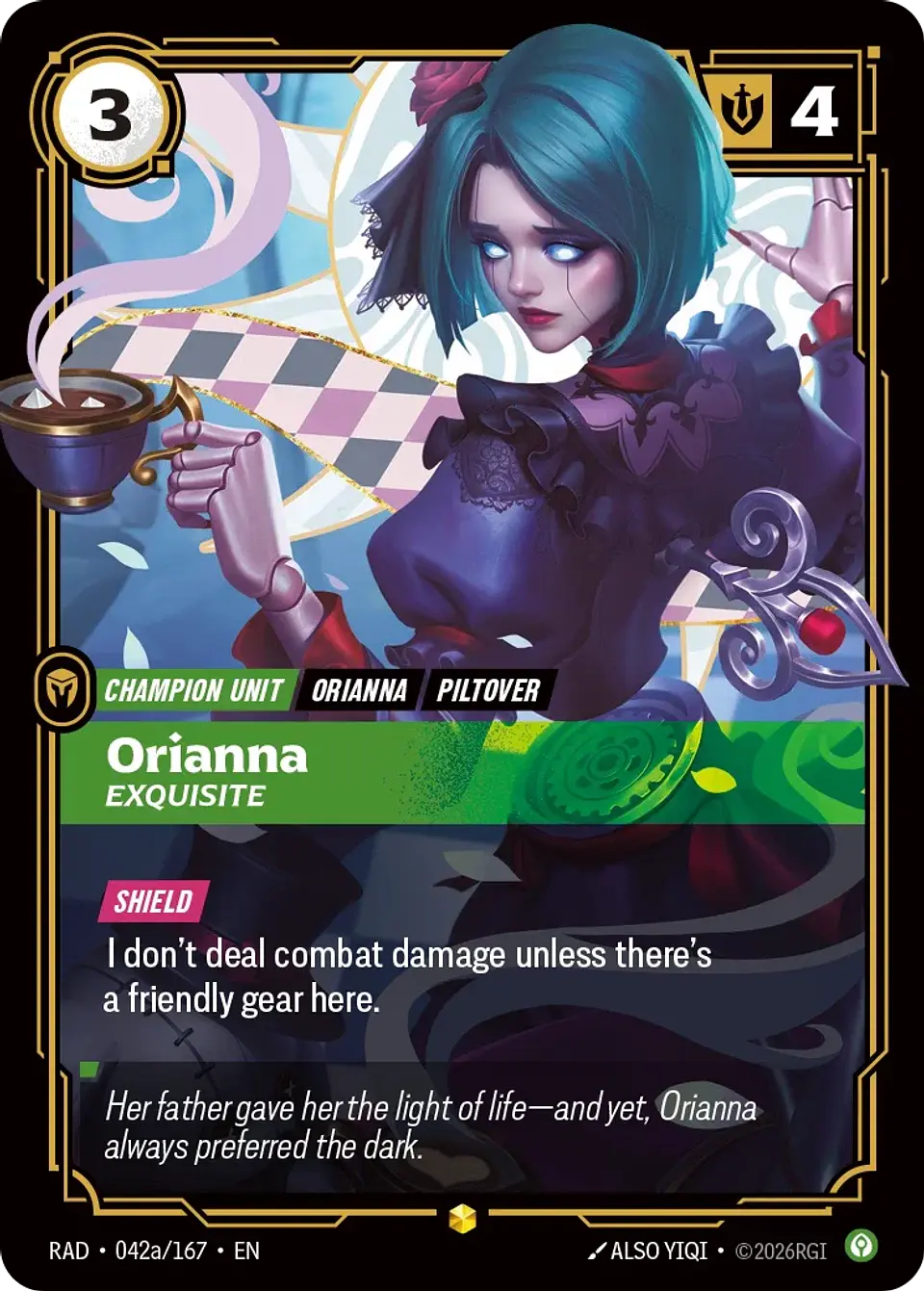 Orianna, Exquisite (Alternate Art) 1