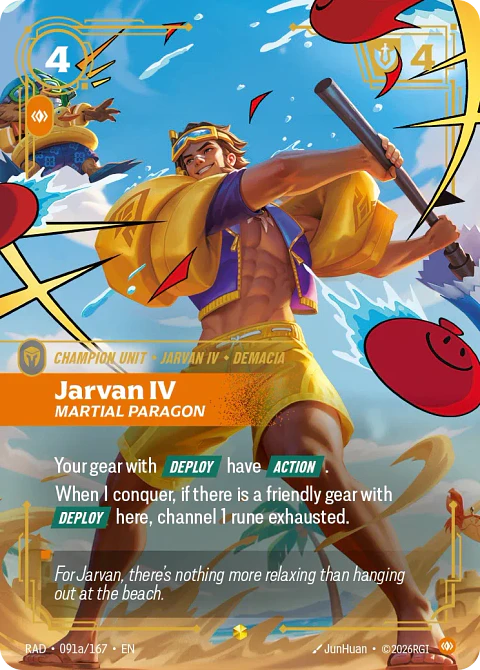 Jarvan IV, Martial Paragon (Alternate Art)