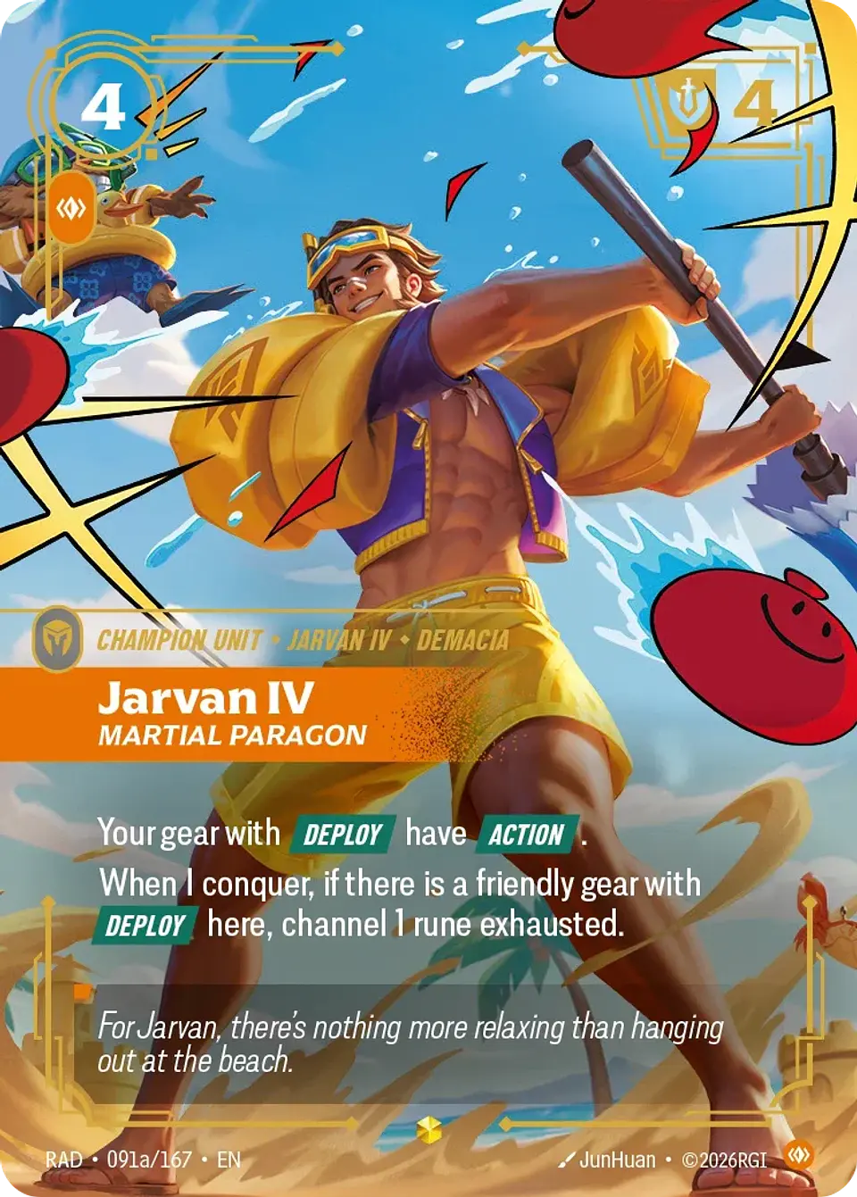 Jarvan IV, Martial Paragon (Alternate Art) 1