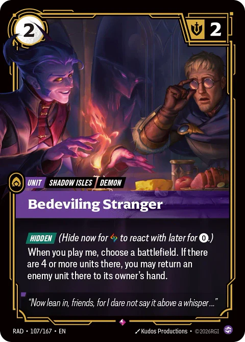Bedeviling Stranger