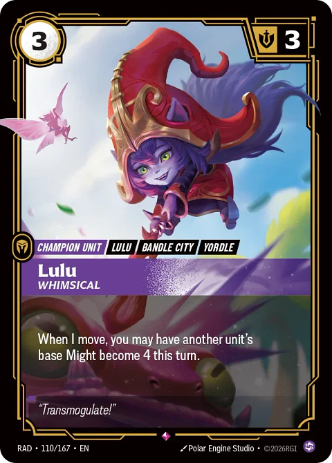 Lulu, Whimsical