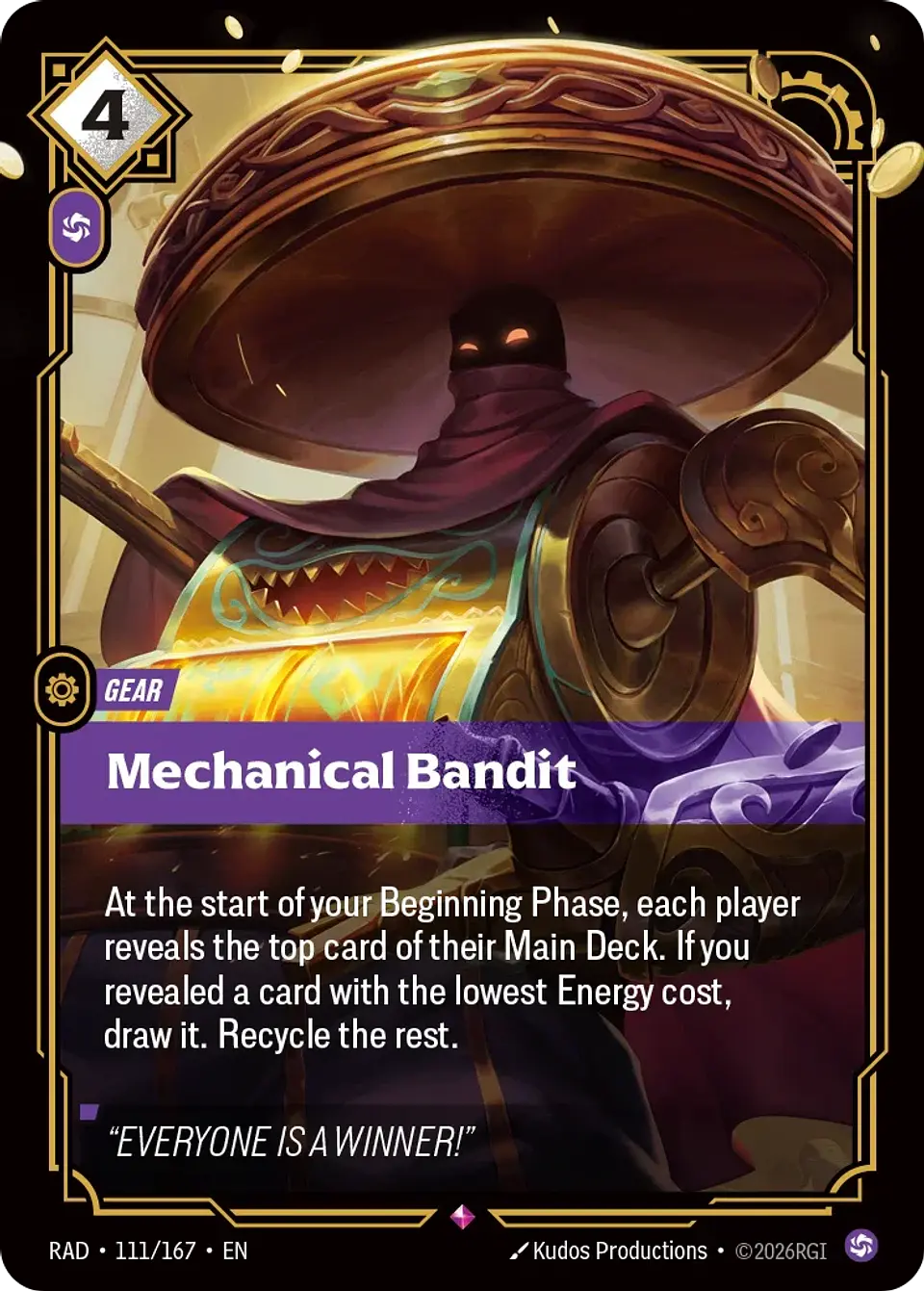 Mechanical Bandit 1