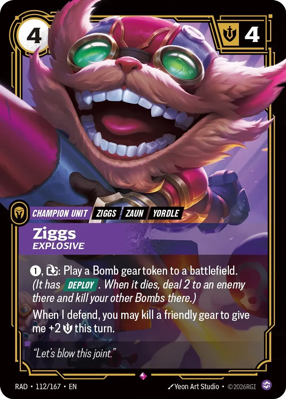 Ziggs, Explosive 1