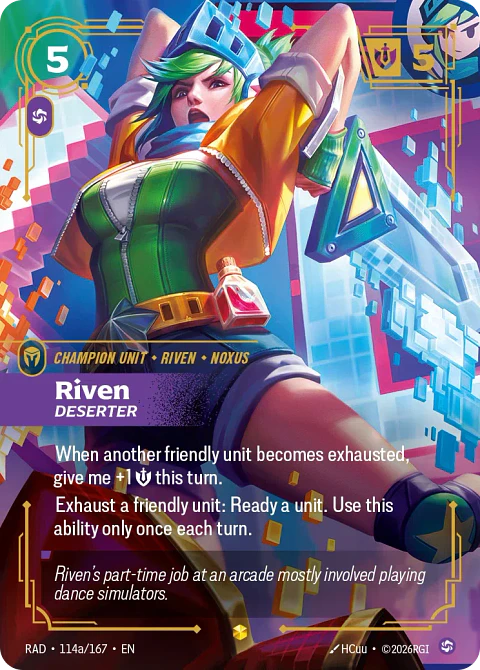 Riven, Deserter (Alternate Art)