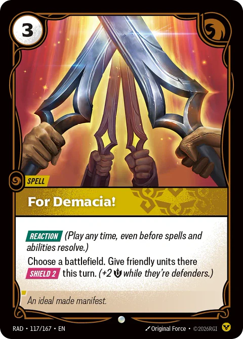 For Demacia!
