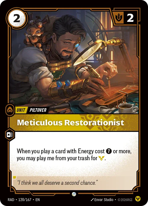 Meticulous Restorationist