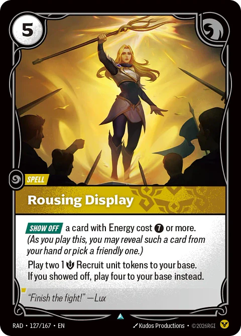 Rousing Display
