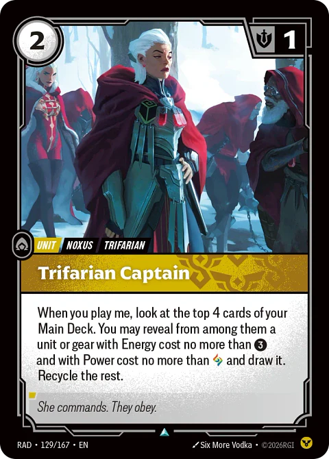 Trifarian Captain