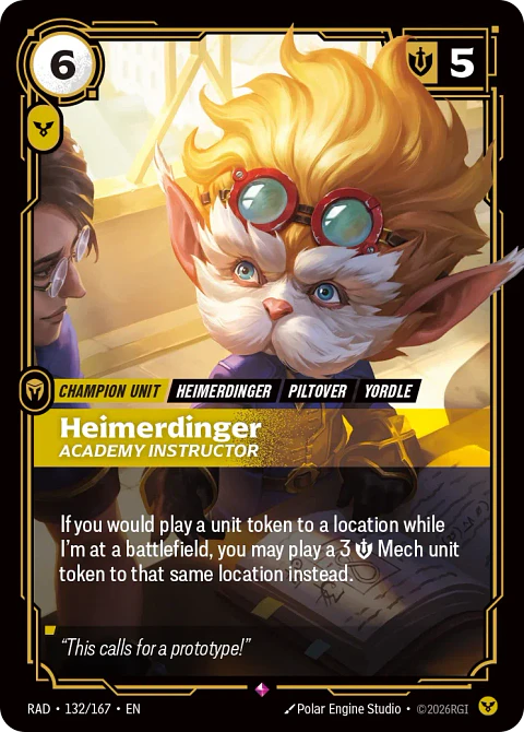 Heimerdinger, Academy Instructor